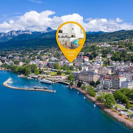 Apt Renove A 2 Min A Pied Du Lac - Wifi Gratuit Évian-les-Bains Eksteriør billede