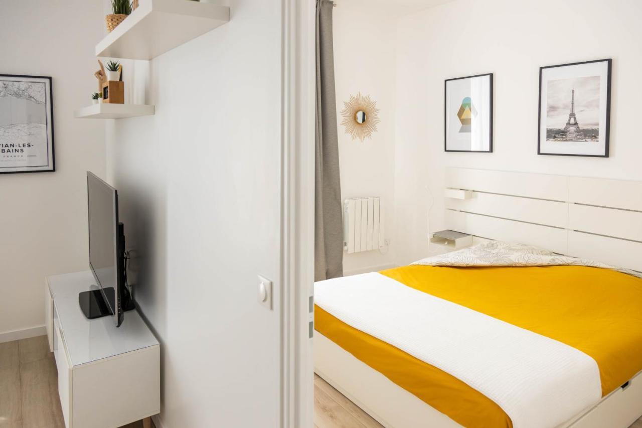 Apt Renove A 2 Min A Pied Du Lac - Wifi Gratuit Évian-les-Bains Eksteriør billede